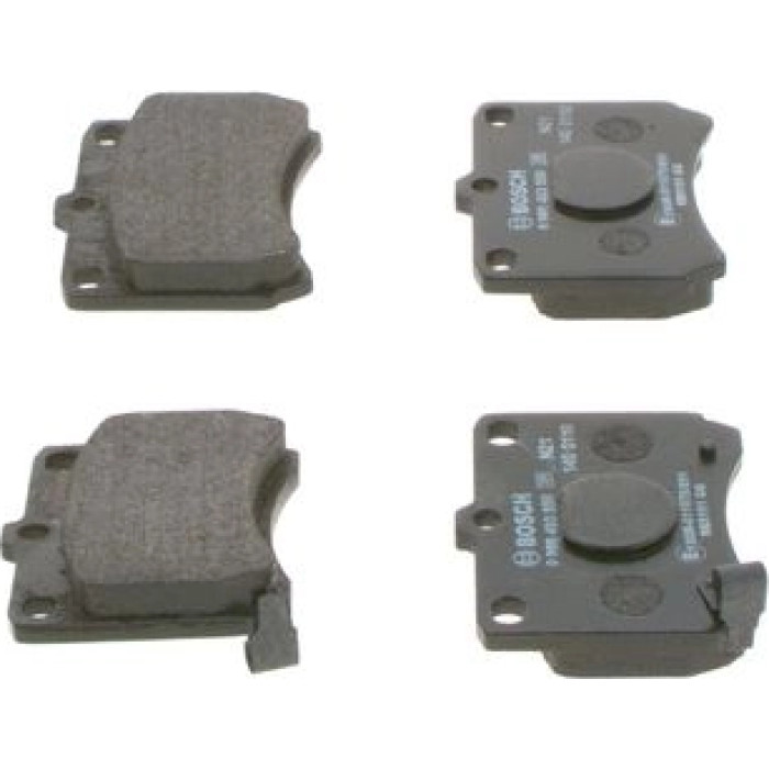 Bosch Bremsbelagsatz 0 986 493 550 Bosch Bremsbelagsatz 0 986 493 550