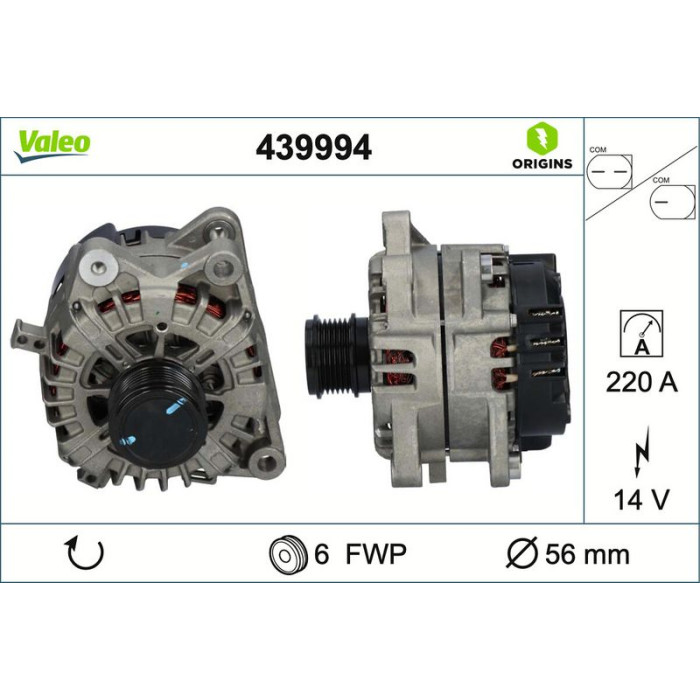Valeo Lichtmaschine 439994