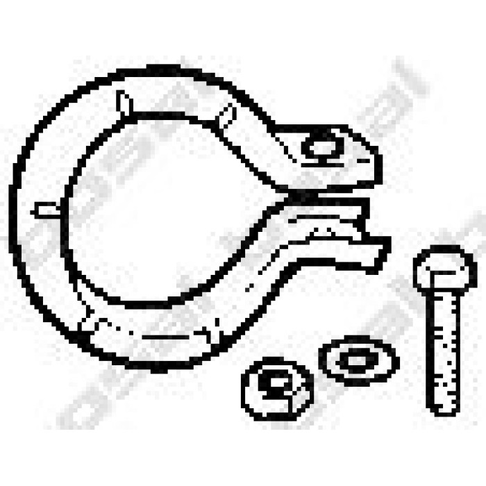 Bosal Klemmschelle 250-003 Bosal Klemmschelle 250-003