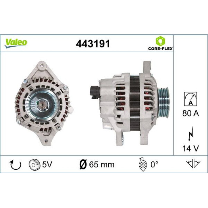 Valeo Lichtmaschine 443191