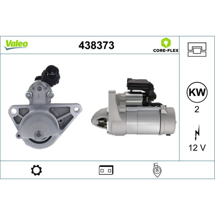 Valeo Anlasser 438373 Valeo Anlasser 438373