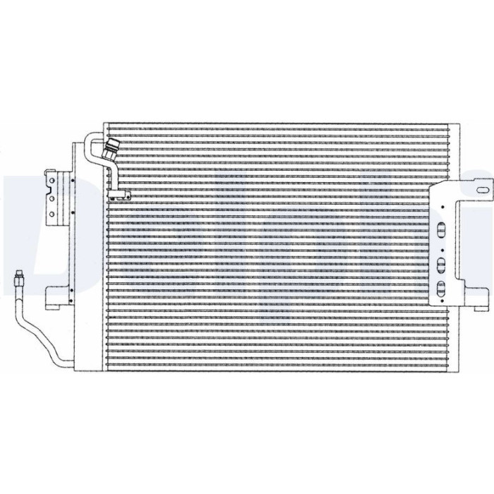 Delphi Klimakondensator TSP0225210 Delphi Klimakondensator TSP0225210