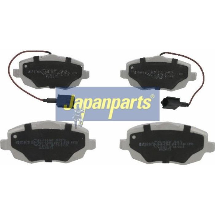 Japanparts Bremsbeläge PA-0024AF Japanparts Bremsbeläge PA-0024AF