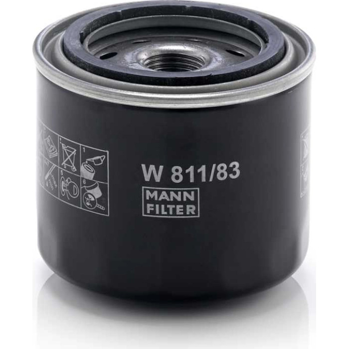 MANN-FILTER Ölfilter W 811/83 MANN-FILTER Ölfilter W 811/83