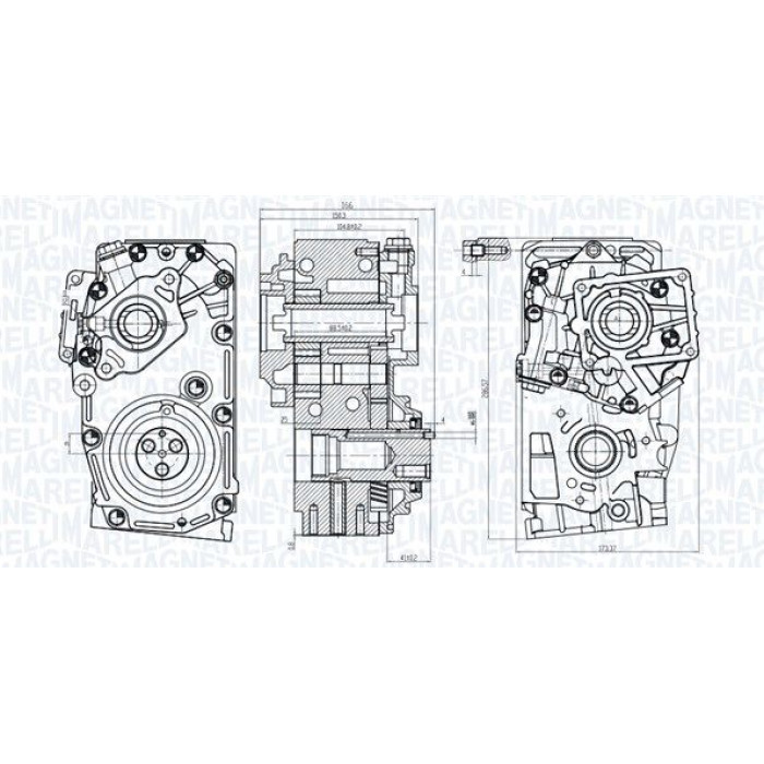 Magneti Marelli Ölpumpe 351516000135 Magneti Marelli Ölpumpe 351516000135