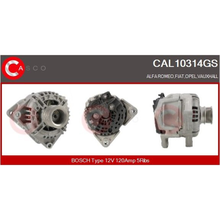CASCO Generator CAL10314GS CASCO Generator CAL10314GS