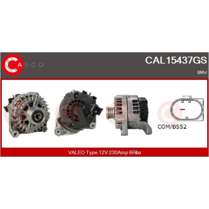 CASCO Generator CAL15437GS CASCO Generator CAL15437GS