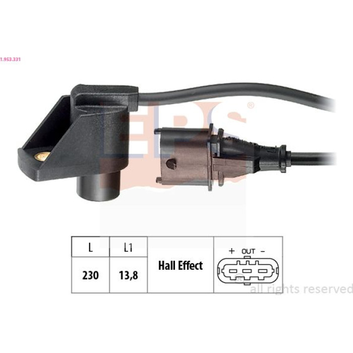 Sensor, Nockenwellenposition 1.953.331 Sensor, Nockenwellenposition 1.953.331