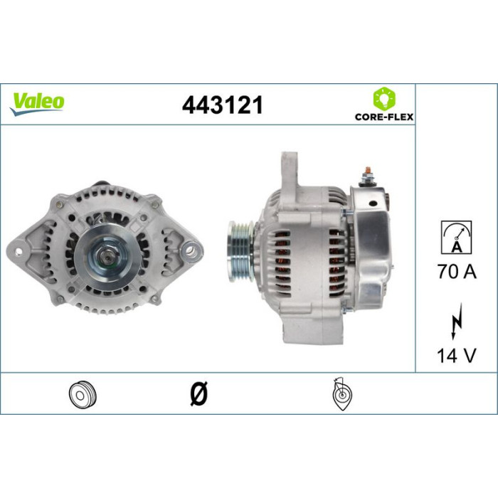 Valeo Lichtmaschine 443121 Valeo Lichtmaschine 443121