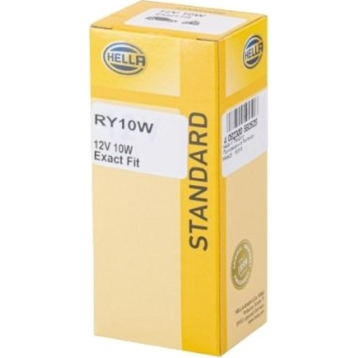 8GA 002 071-051 HELLA Glühlampe RY10W 12 V 10 W Sockel BAU15s – 8GA 002 071-051
