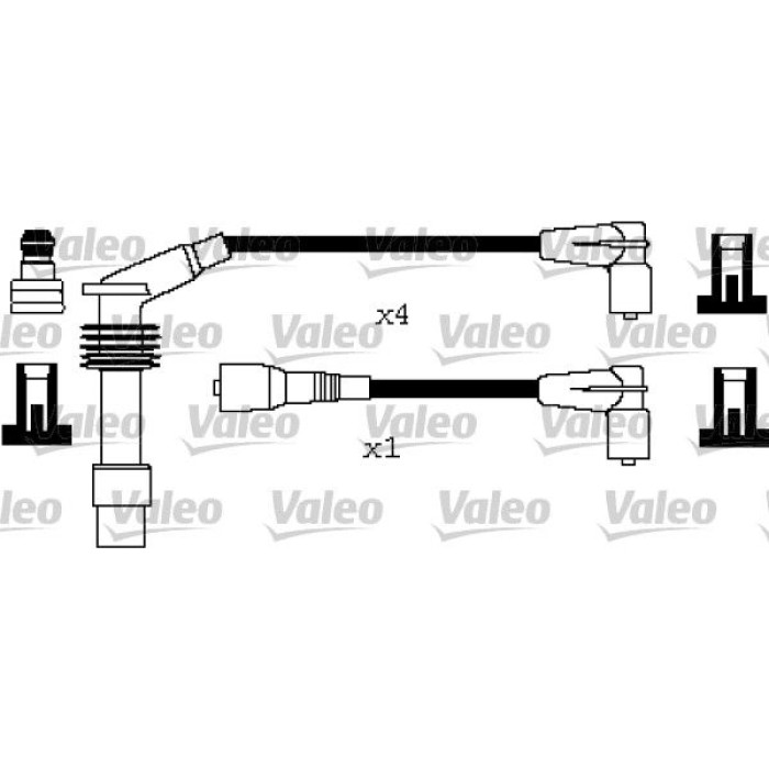 346291 Valeo Zündkabel 346291 346291 Valeo Zündkabel 346291