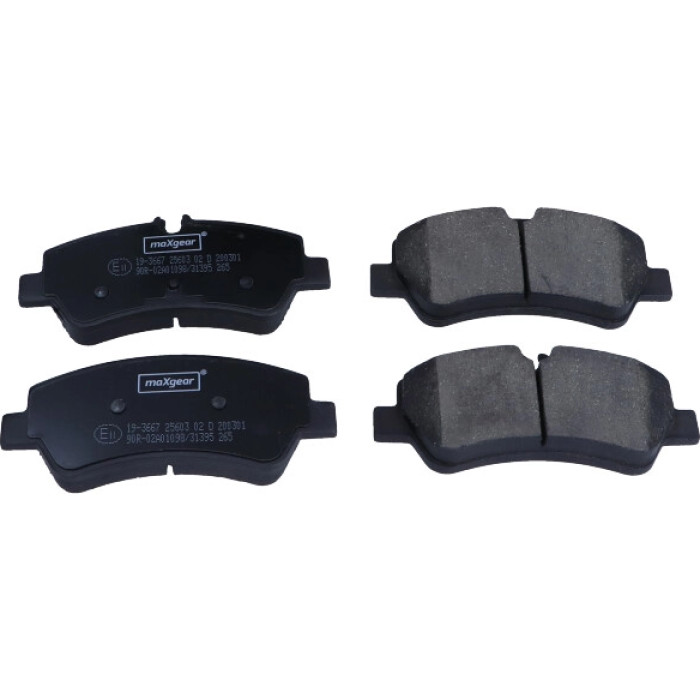 MAXGEAR Scheibenbremsbelagsatz 19-3667