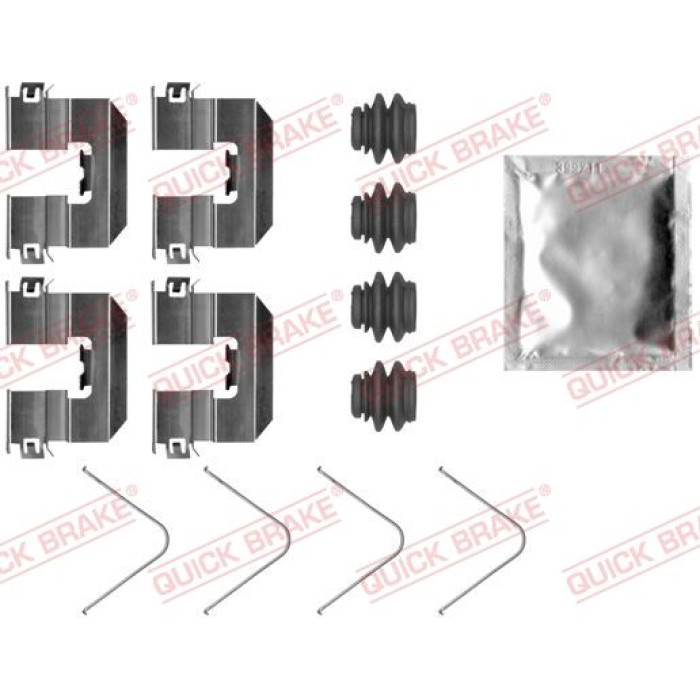 Quick Brake Zubehörsatz für Bremssattel 109-0095 Quick Brake Zubehörsatz für Bremssattel 109-0095