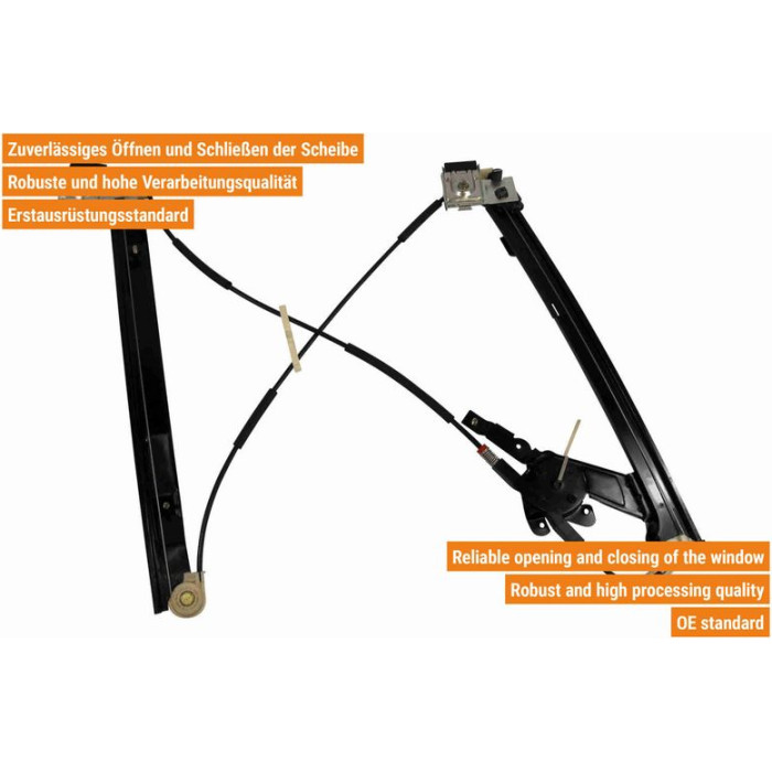VAICO V25-0560 Fensterheber vorne rechts, elektrisch, ohne Motor VAICO V25-0560 Fensterheber vorne rechts, elektrisch, ohne Motor