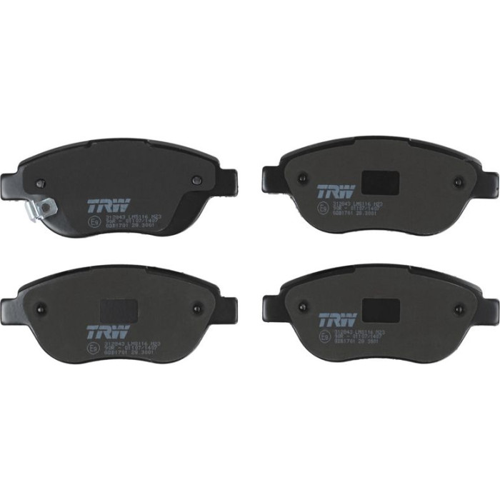 TRW Bremsbeläge Vorderachse GDB1701 TRW Bremsbeläge Vorderachse GDB1701