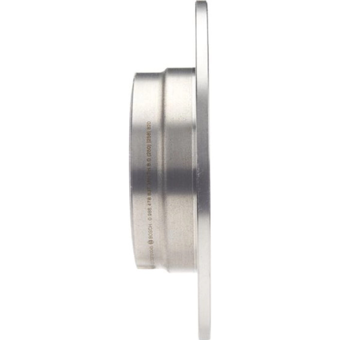 Bosch Bremsscheibe Hinterachse 0 986 478 837 Bosch Bremsscheibe Hinterachse 0 986 478 837