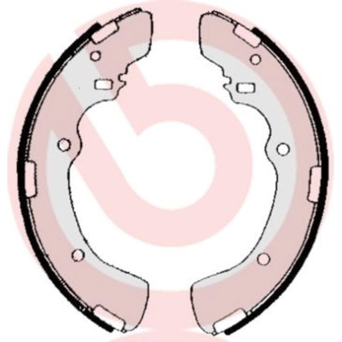 S 54 511 Bremsbackensatz HA S 54 511 Bremsbackensatz HA
