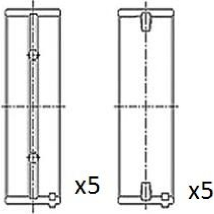 FAI AutoParts Kurbelwellenlager BM1029-STD