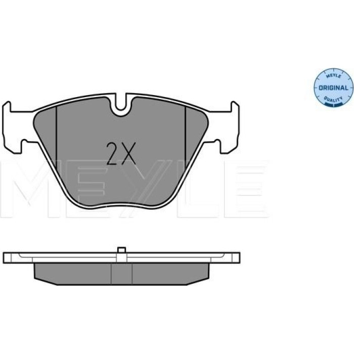 MEYLE Bremsbelagsatz BMW F10 525-535B/D 10 252468820 MEYLE Bremsbelagsatz BMW F10 525-535B/D 10 252468820