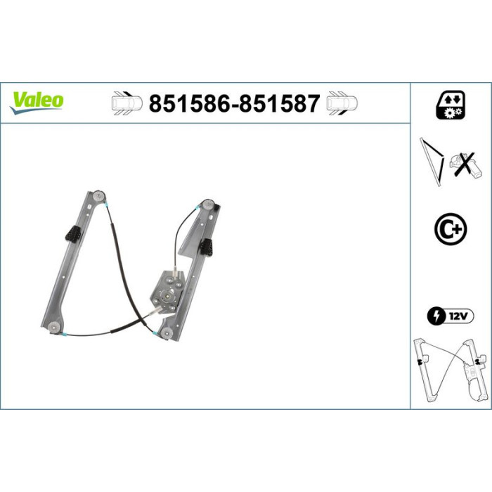 Valeo Fensterheber 851586 Valeo Fensterheber 851586