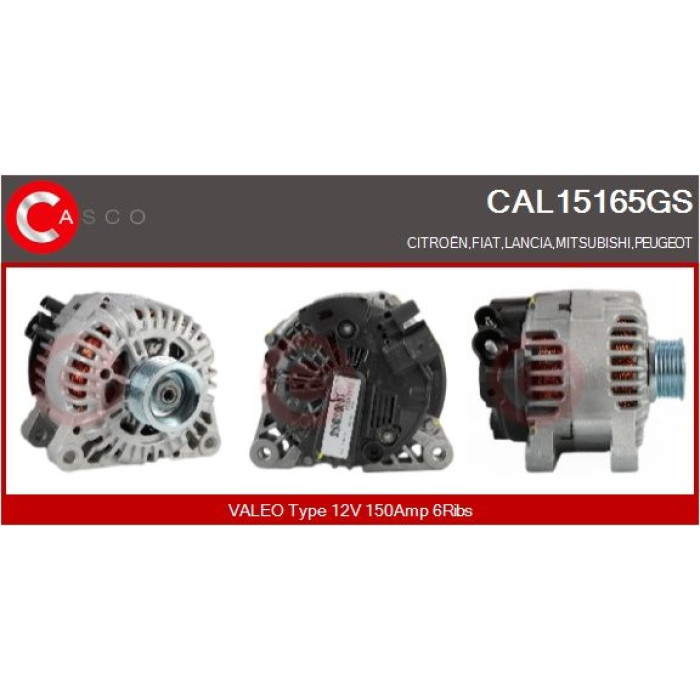 CASCO Generator CAL15165GS CASCO Generator CAL15165GS