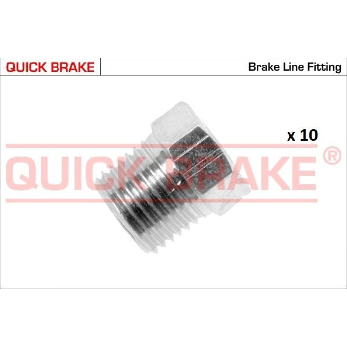 Quick Brake Bremsleitungsnippel PE PE Quick Brake Bremsleitungsnippel PE PE