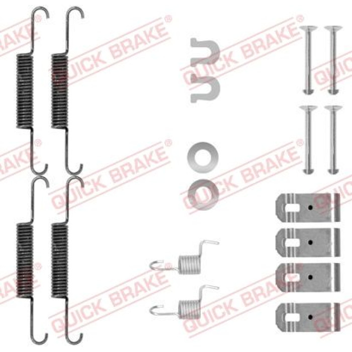 Quick Brake Montagesatz für Bremsbacken 105-0895 Quick Brake Montagesatz für Bremsbacken 105-0895