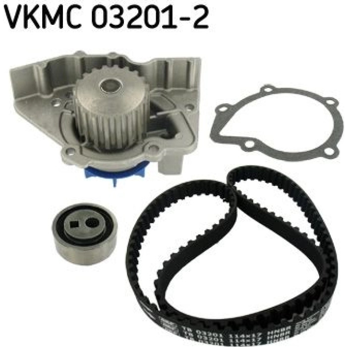 SKF Zahnriemensatz mit Wasserpumpe VKMC 03201-2 SKF Zahnriemensatz mit Wasserpumpe VKMC 03201-2