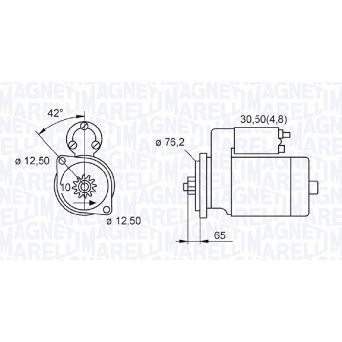 Magneti Marelli Anlasser 063521230140 Magneti Marelli Anlasser 063521230140
