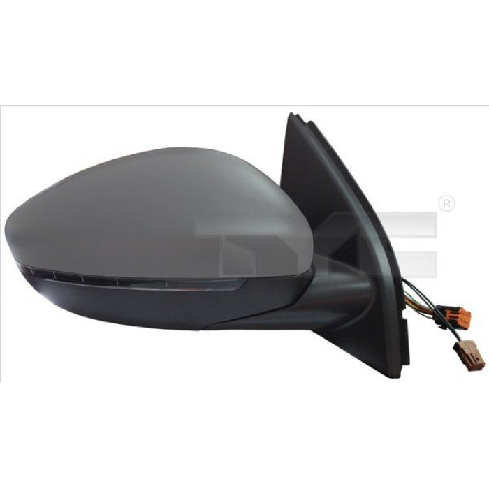 TYC Außenspiegel rechts elektrisch verstellbar, grundiert, konvex, beheizbar, mit Temperatursensor, mit Blinker 326-0161 OE Nummer 1610707180 - l TYC Außenspiegel rechts elektrisch verstellbar, grundiert, konvex, beheizbar, mit Temperatursensor, mit Blinker 326-0161 OE Nummer 1610707180 - l