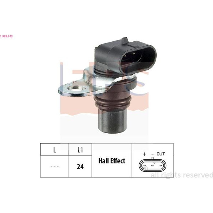Sensor, Nockenwellenposition 1.953.343 Sensor, Nockenwellenposition 1.953.343