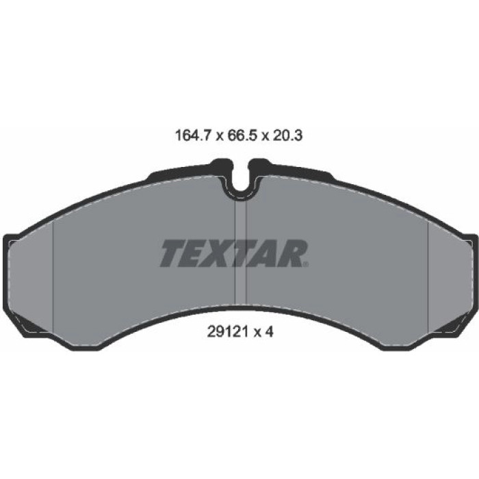 2912112 Textar Bremsbelagsatz 2912112 2912112 Textar Bremsbelagsatz 2912112
