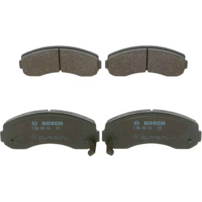 Bosch Bremsbelagsatz 0 986 494 314 Bosch Bremsbelagsatz 0 986 494 314