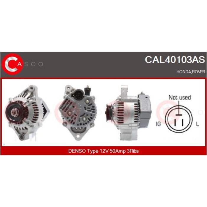 CASCO Generator CAL40103AS CASCO Generator CAL40103AS