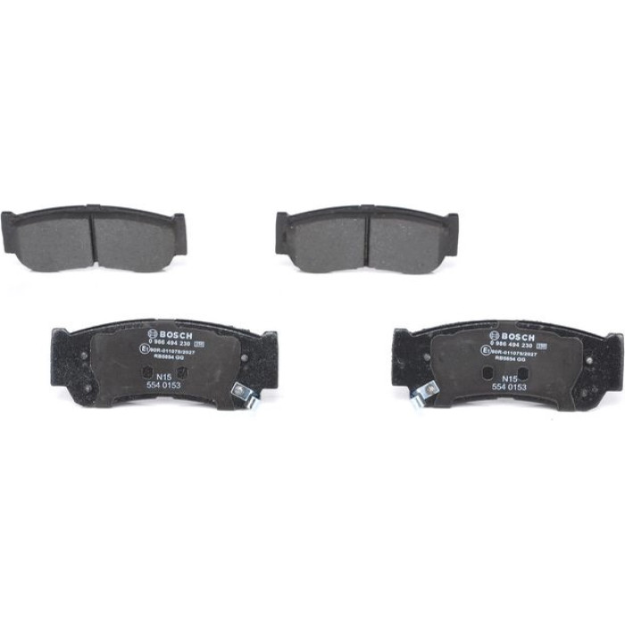 Bosch Bremsbelagsatz 0 986 494 230 Bosch Bremsbelagsatz 0 986 494 230