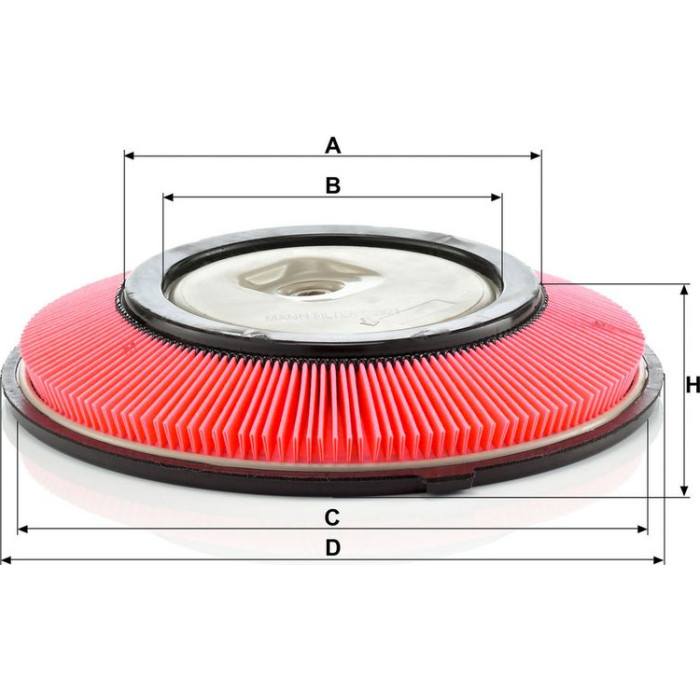 MANN-FILTER Luftfilter C 2821