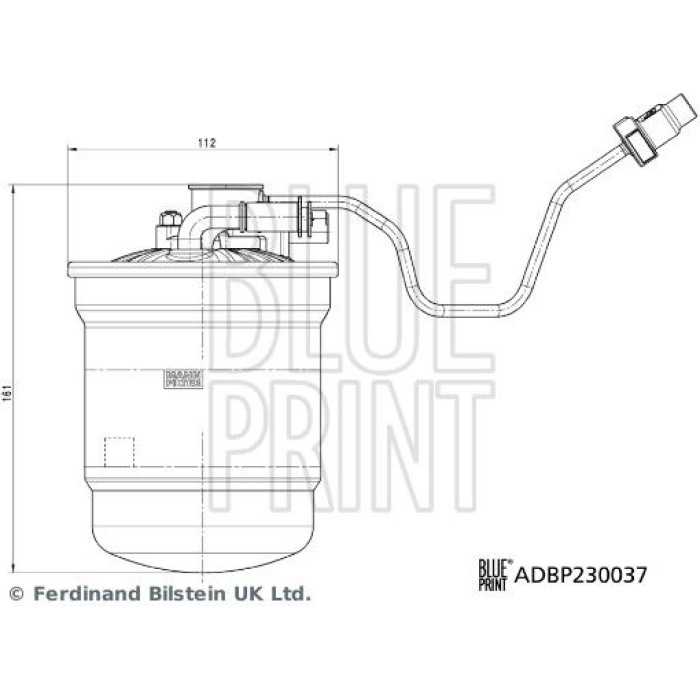 BLUE PRINT Kraftstofffilter ADBP230037 BLUE PRINT Kraftstofffilter ADBP230037