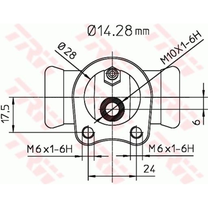 TRW Radbremszylinder BWA109 TRW Radbremszylinder BWA109