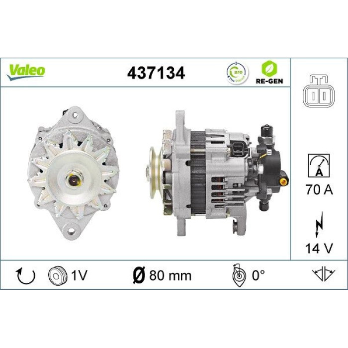 Valeo Lichtmaschine 437134 Valeo Lichtmaschine 437134
