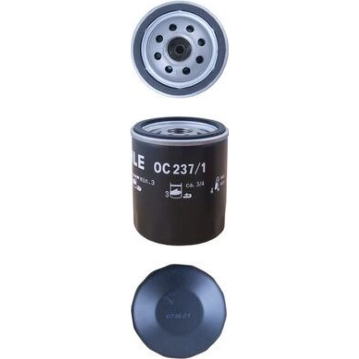 OC 237/1 MAHLE Ölfilter OC 237/1, Anschraubfilter, Höhe 93,5 mm – u. a. für Rover 200 II Schrägheck (XW), 800 (XS), 200 II (RF) – OE Nummer ADU7417 - l OC 237/1 MAHLE Ölfilter OC 237/1, Anschraubfilter, Höhe 93,5 mm – u. a. für Rover 200 II Schrägheck (XW), 800 (XS), 200 II (RF) – OE Nummer ADU7417 - l