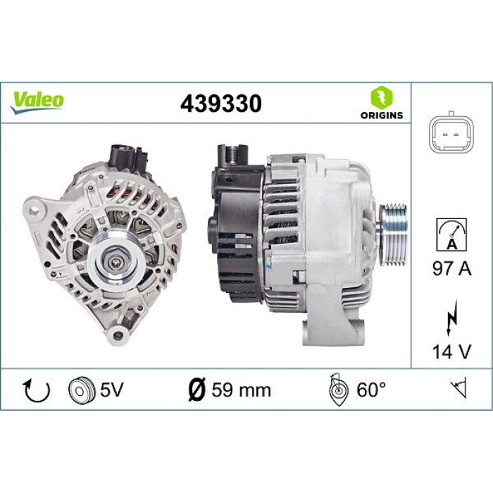 Valeo Lichtmaschine 439330