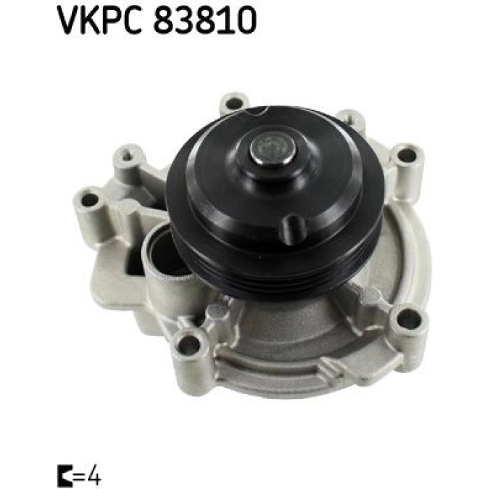 SKF Wasserpumpe VKPC 83810 SKF Wasserpumpe VKPC 83810