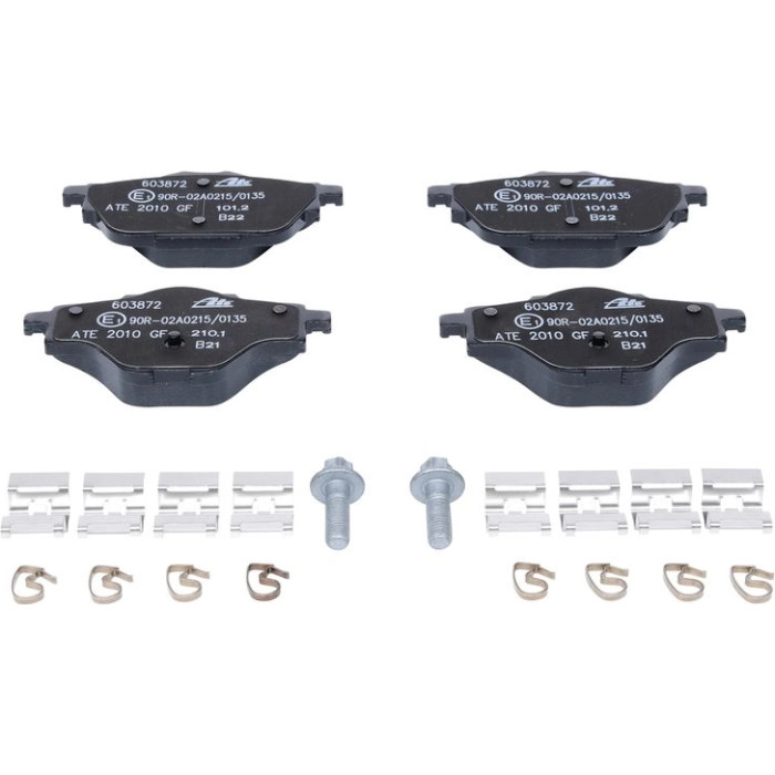 ATE Bremsbelagsatz Citroen Hinterachse C4 Picasso 13 13.0460-3872.2 ATE Bremsbelagsatz Citroen Hinterachse C4 Picasso 13 13.0460-3872.2