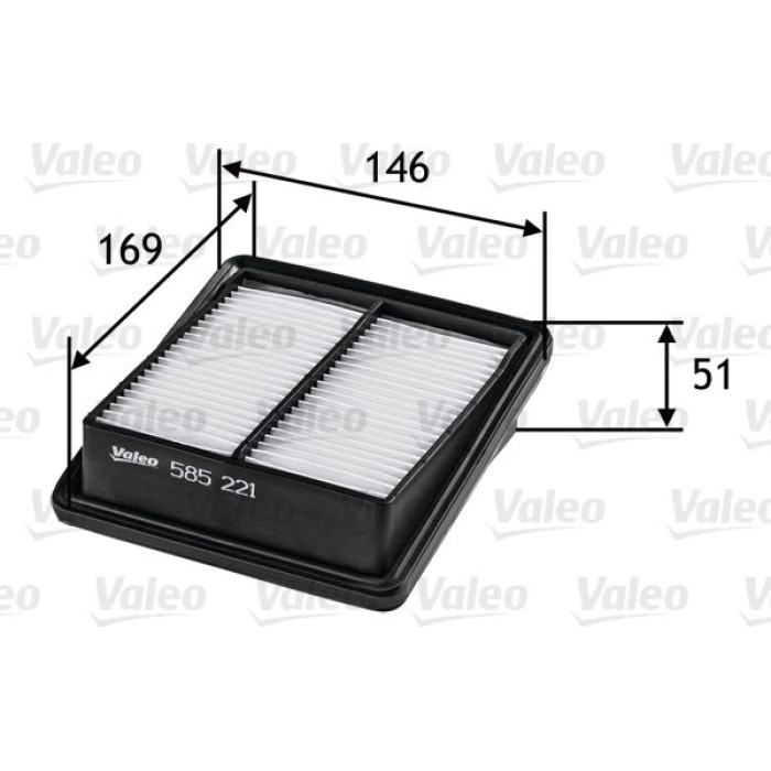 Valeo Luftfilter 585221 Valeo Luftfilter 585221