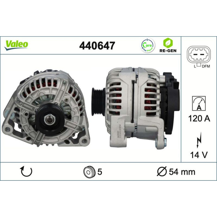 Valeo Lichtmaschine 440647