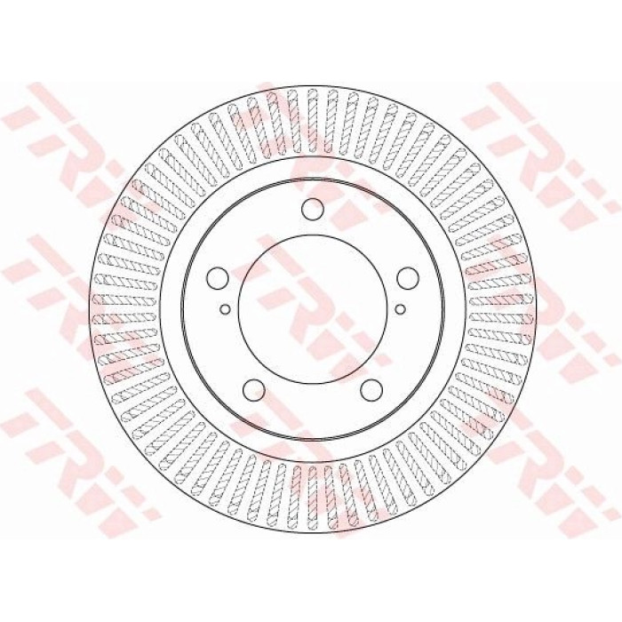 TRW Bremsscheibe Toyota Landcruiser 08 DF6239S TRW Bremsscheibe Toyota Landcruiser 08 DF6239S