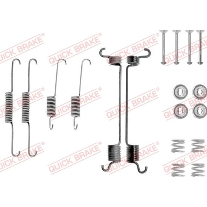Quick Brake Montagesatz für Bremsbacken 105-0741 Quick Brake Montagesatz für Bremsbacken 105-0741