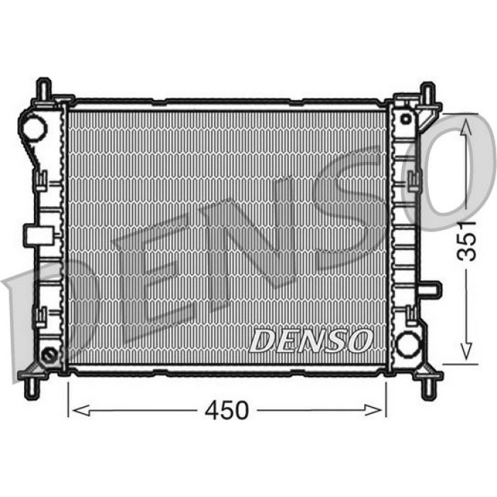 Denso Motorkühler DRM10050 Denso Motorkühler DRM10050