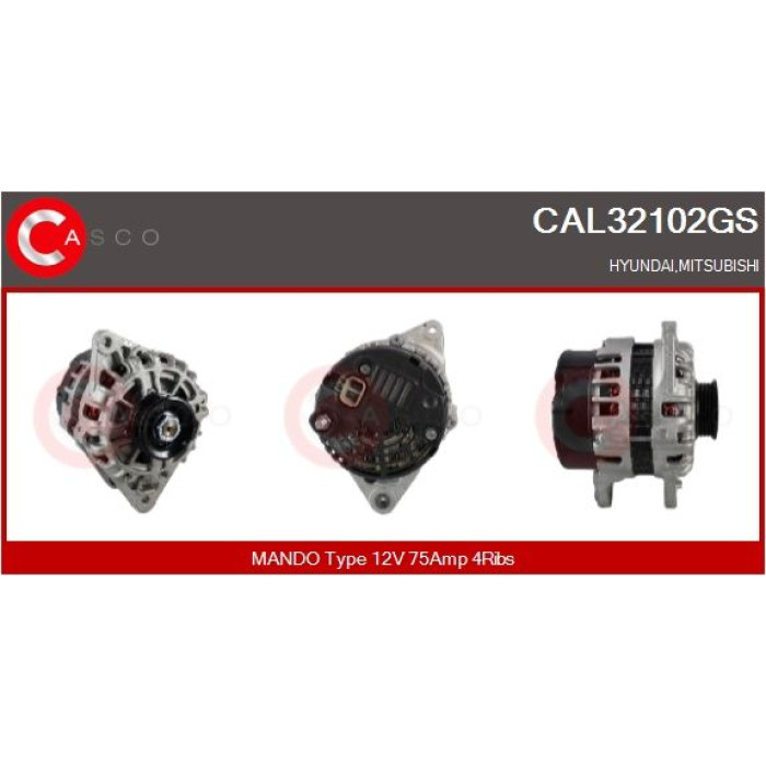 CASCO Generator CAL32102GS CASCO Generator CAL32102GS