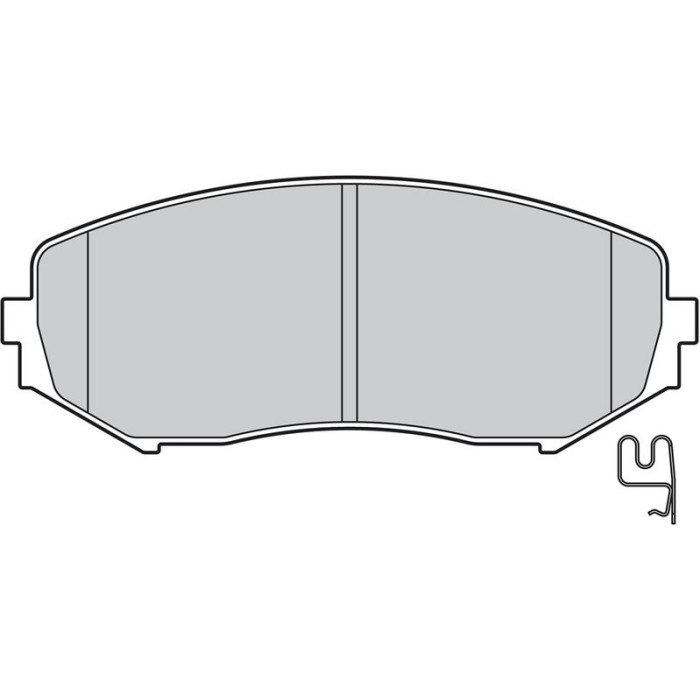 Valeo Bremsbelagsatz 598877 Valeo Bremsbelagsatz 598877